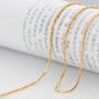 22k Dubai Gold Plated Snake Chain Men Women